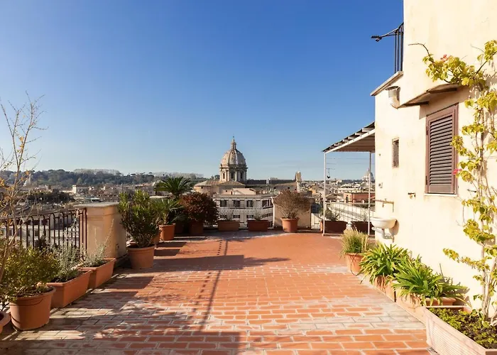Apartment Iflat Penthouse Overlooking Rom