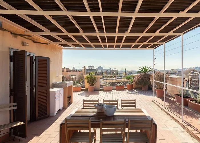 Apartment Iflat Penthouse Overlooking Rom